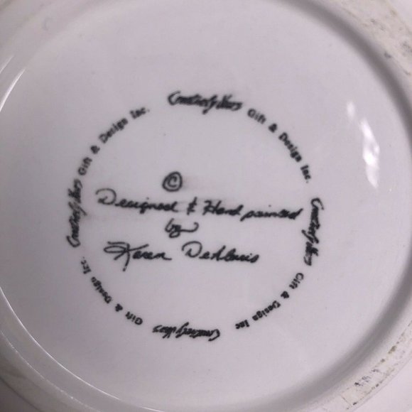 Noah's Ark Creatively Yours Karen DeAlwis Handpainted Bowl Cereal Bowl - Picture 7 of 10